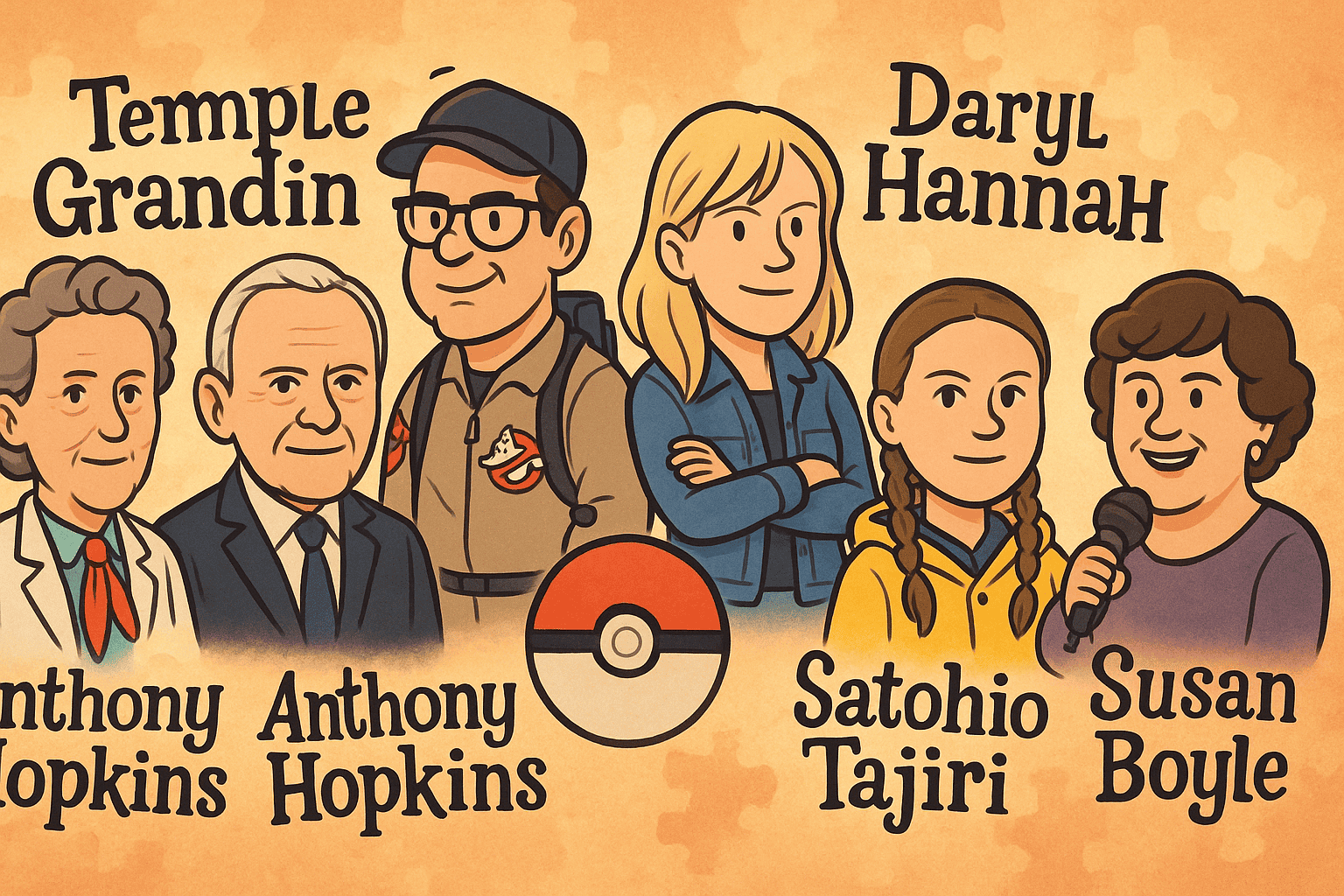 Famous people with autism